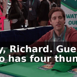 Hey, Richard. Guess who has four thumbs