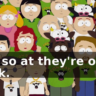 do so at they're own risk.