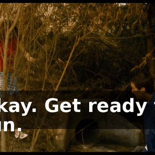 Okay. Get ready to run.