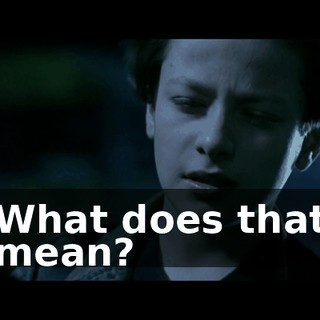 What does that mean?