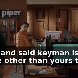 Yes, and said keyman is none other than yours truly.