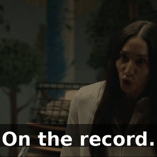 On the record.