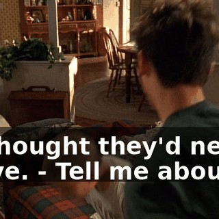 - I thought they'd never leave. - Tell me about it.