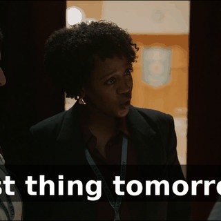 first thing tomorrow.