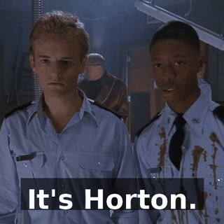 It's Horton.