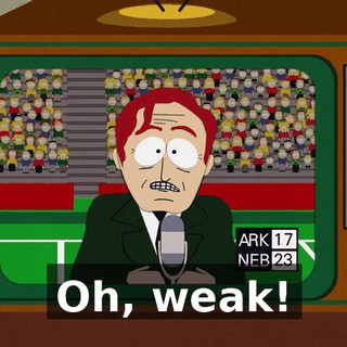 Oh, weak!