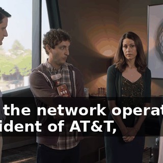 with the network operations president of AT&T,