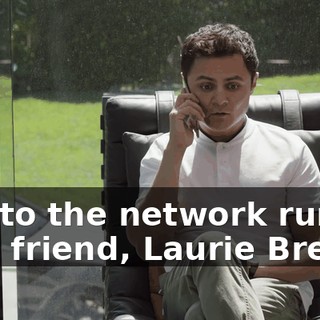Oh, to the network run by new friend, Laurie Bream.