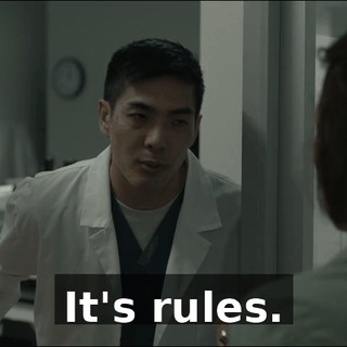 It's rules.