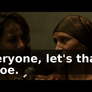 Everyone, let's thank Chloe.