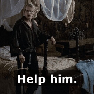 Help him.