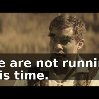 We are not running this time.