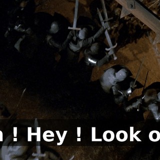 Ooh ! Hey ! Look out !