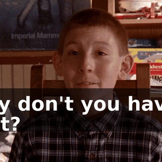 Why don't you have a seat?