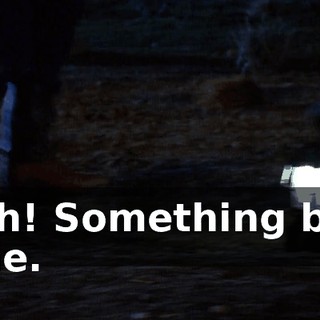 Oh! Something bit me.