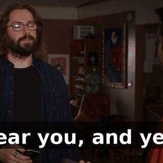 I hear you, and yet...
