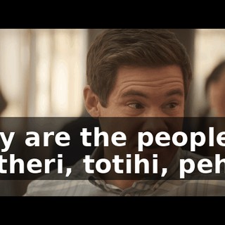 They are the people of waitheri, totihi, peheti.