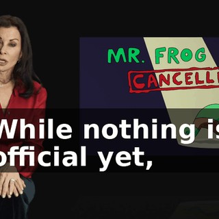 While nothing is official yet,