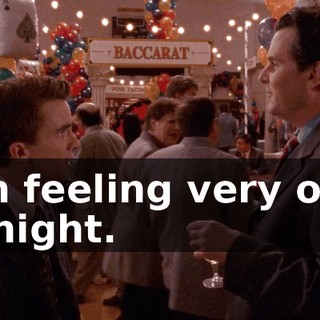 I'm feeling very odd tonight.