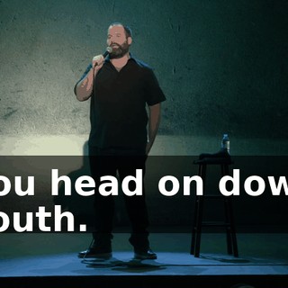 you head on down south.