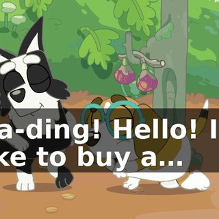 Da-ding! Hello! I'd like to buy a…