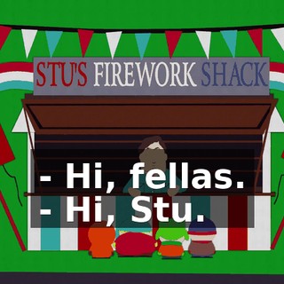 - Hi, fellas. - Hi, Stu.