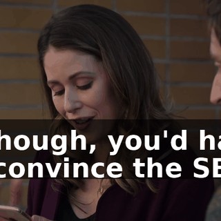 Although, you'd have to convince the SEC.