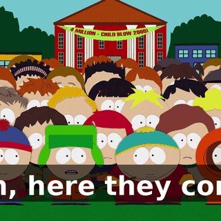 Shh, here they come.