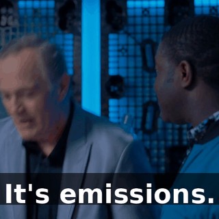 It's emissions.