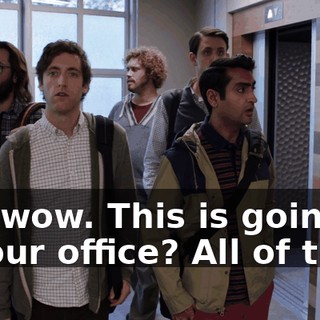Oh, wow. This is going to be our office? All of this?