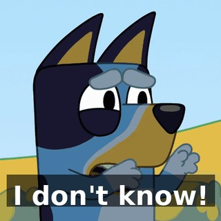 I don't know!