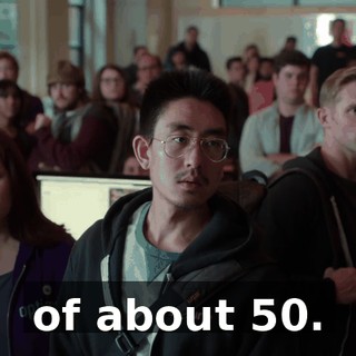 of about 50.