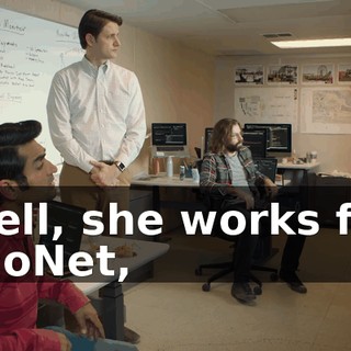 Well, she works for YaoNet,