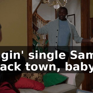 Slingin' single Sammy is back town, baby.