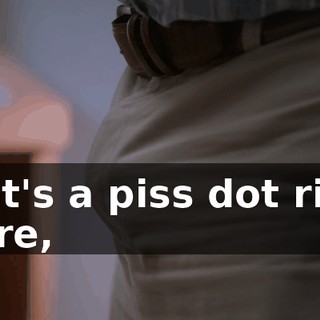 That's a piss dot right there,