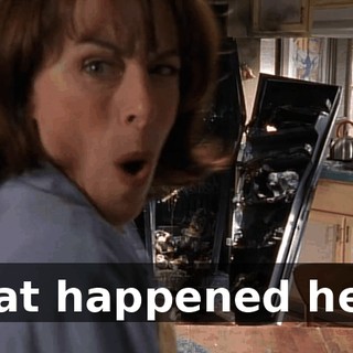 What happened here?