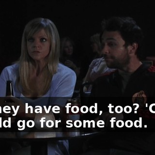 Do they have food, too? 'Cause I could go for some food.
