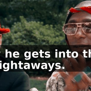How he gets into those straightaways.