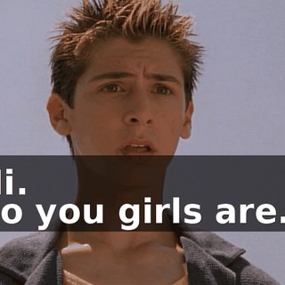 - Hi. - So you girls are...?