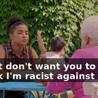 I just don't want you to think I'm racist against gays