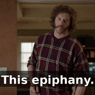 This epiphany.
