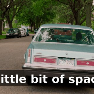 a little bit of space.