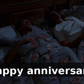 Happy anniversary.