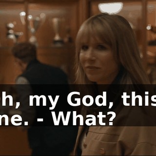 - Oh, my God, this is mine. - What?