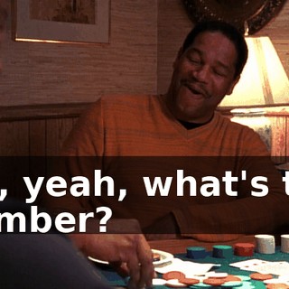 Oh, yeah, what's the number?