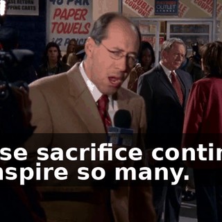 whose sacrifice continues to inspire so many.
