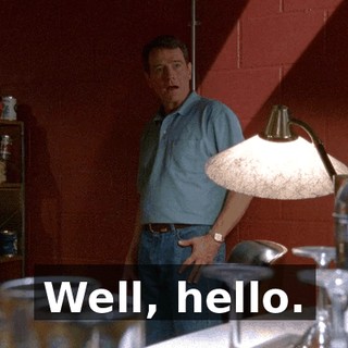 Well, hello.