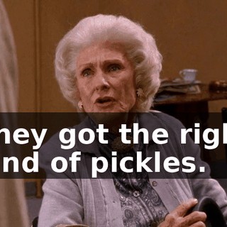 They got the right kind of pickles.