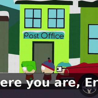 There you are, Eric!