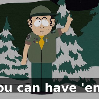 You can have 'em!